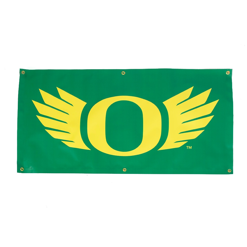O Wings, Logo Brand, Green, Banners, Gifts, 24"x48", Vinyl, 1010609